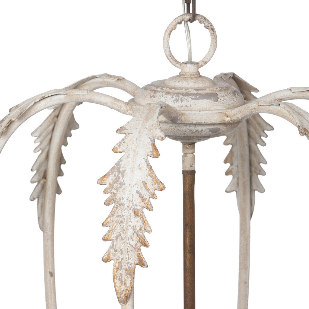 Gilded Folles Chandelier - Bombay Mercantile