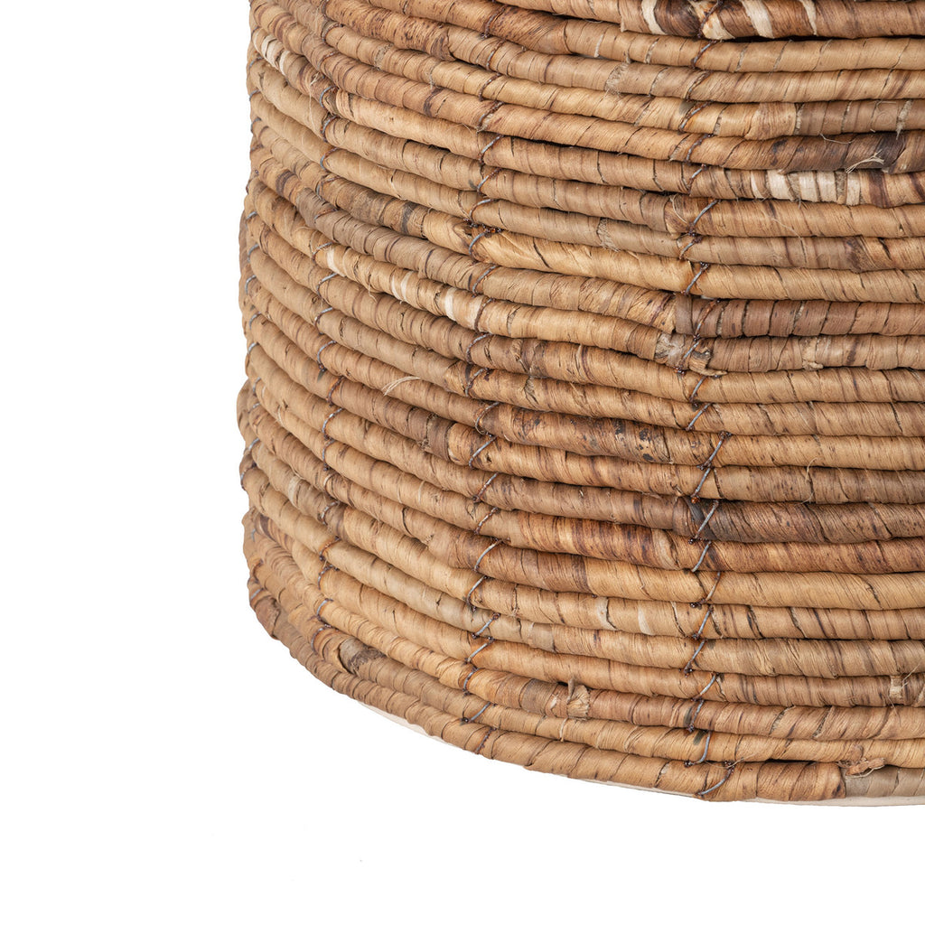 Beehive Seagrass Pendant - Bombay Mercantile