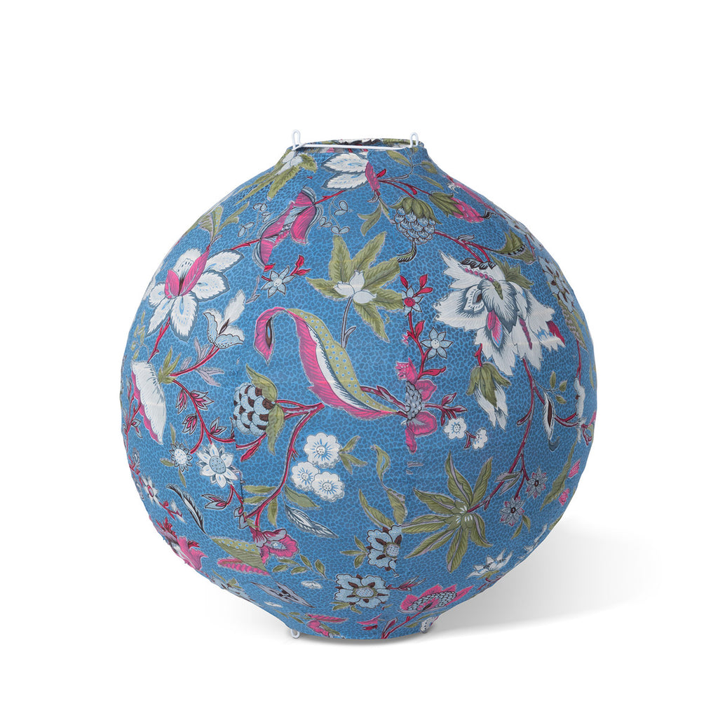Sardinia Cotton Hanging Lantern, Medium - Bombay Mercantile