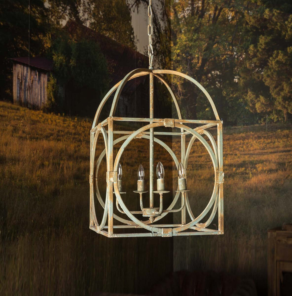 Metal Birdcage Chandelier - The Nifty Decor