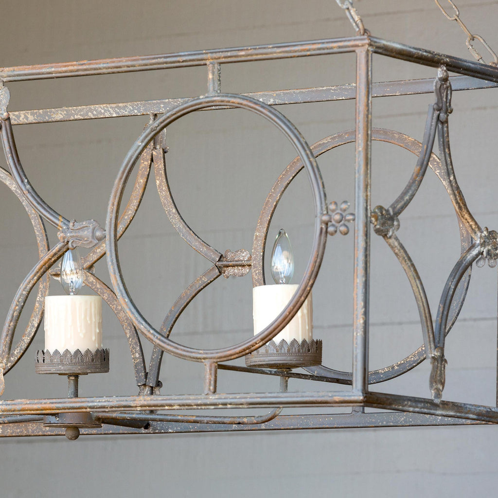 Lafayette Transom Chandelier - Bombay Mercantile