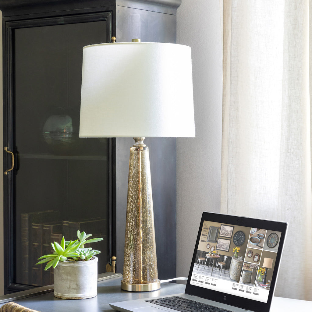 Grayton Glass Table Lamp - Bombay Mercantile
