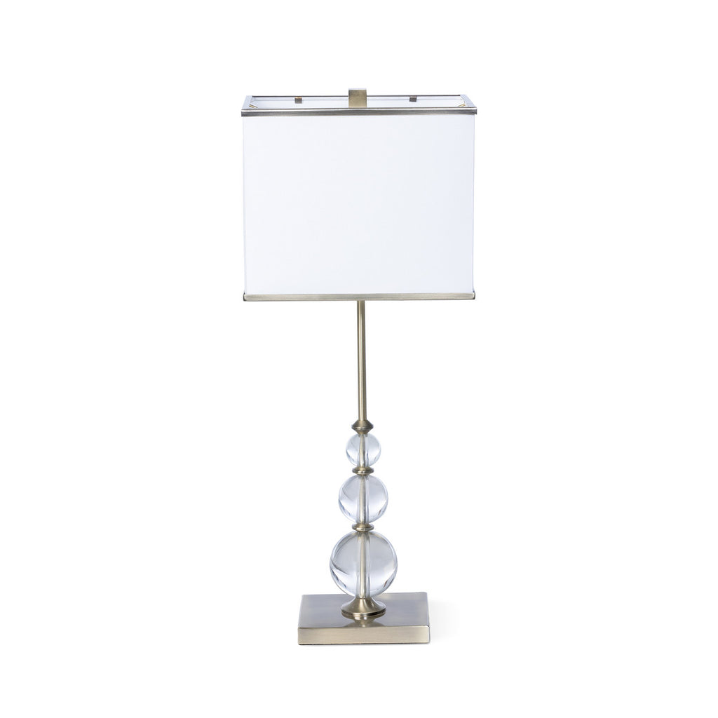 Stacked Orb Buffet Lamp - Bombay Mercantile