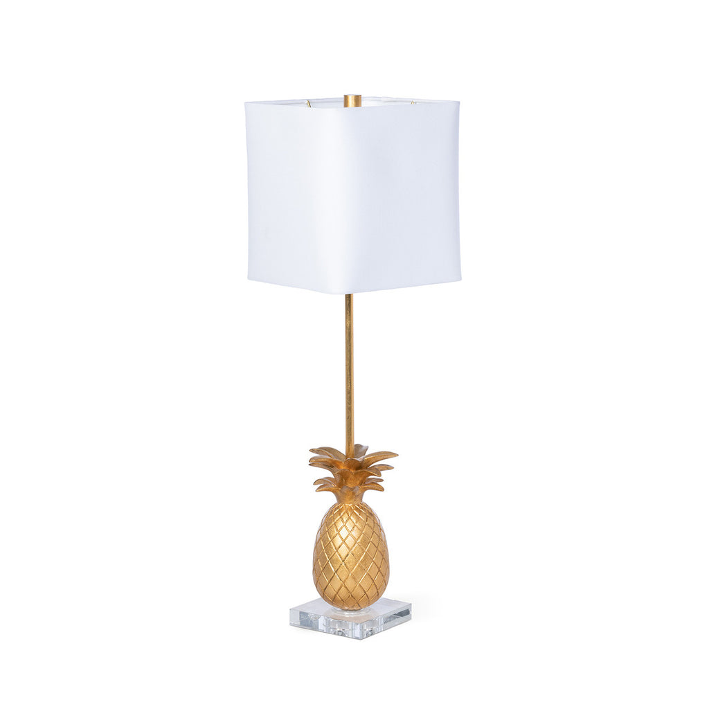Golden Pineapple Buffet Lamp - Bombay Mercantile