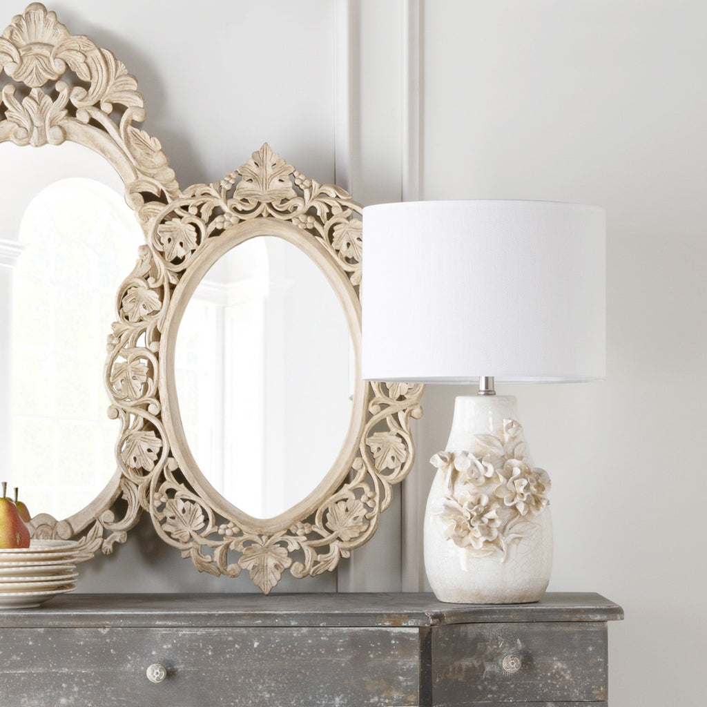 Ceramic work Lamp - Bombay Mercantile