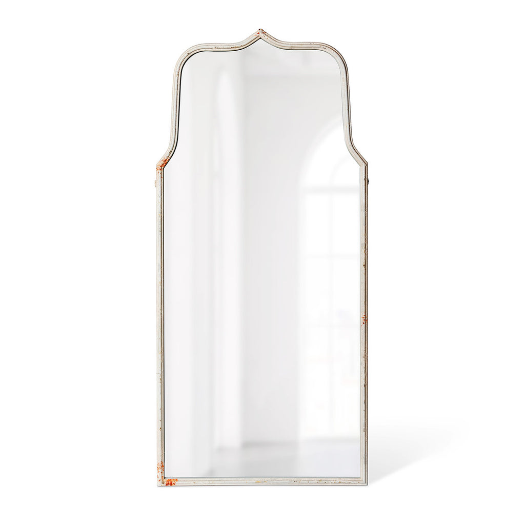 Metal Framed Keyhole Mirror - Bombay Mercantile