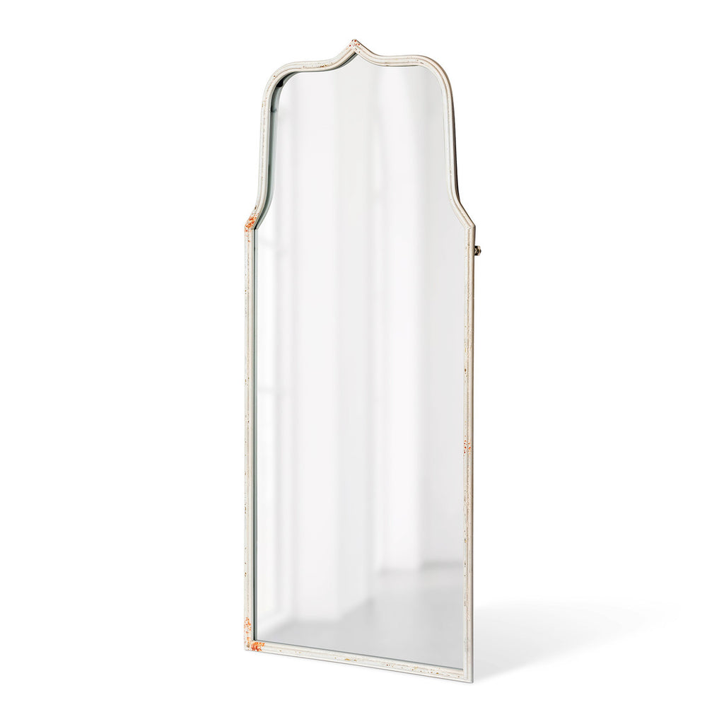 Metal Framed Keyhole Mirror - Bombay Mercantile