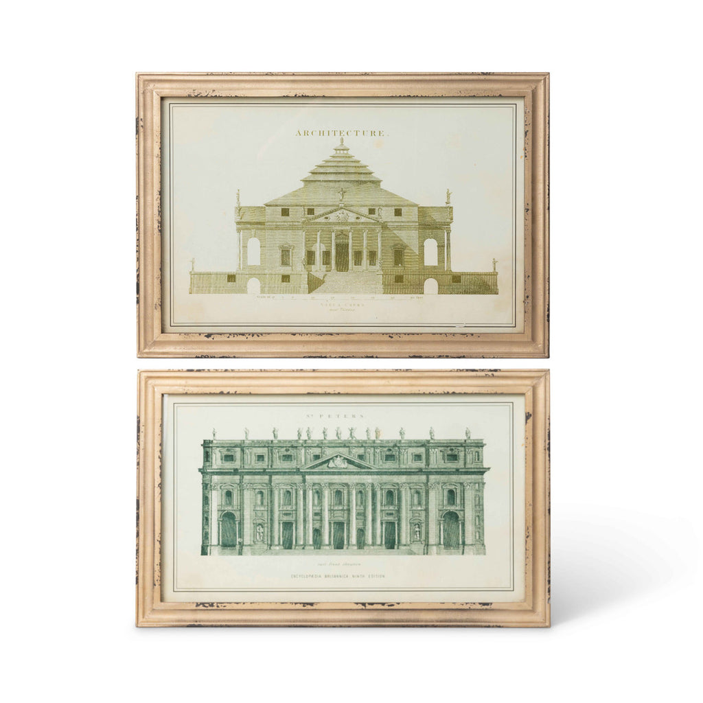 Architectural Framed Print - Bombay Mercantile