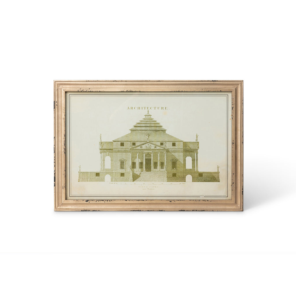 Architectural Framed Print - Bombay Mercantile