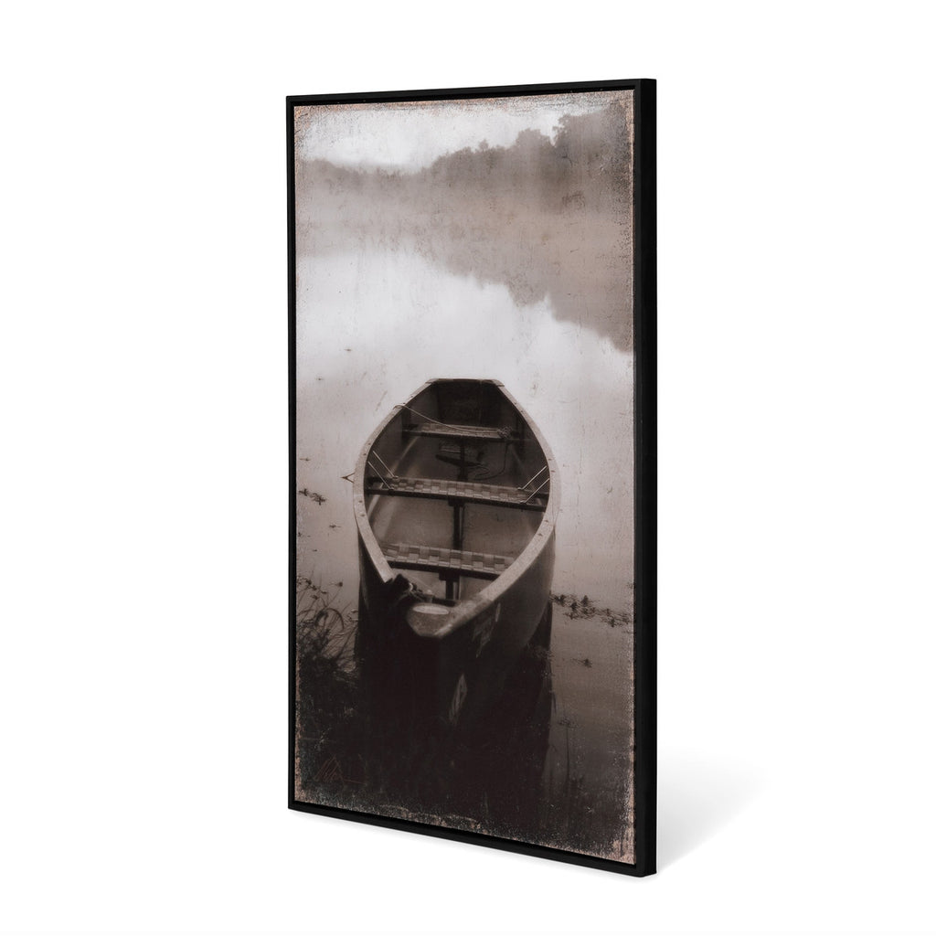 Framed Canoe Print - Bombay Mercantile