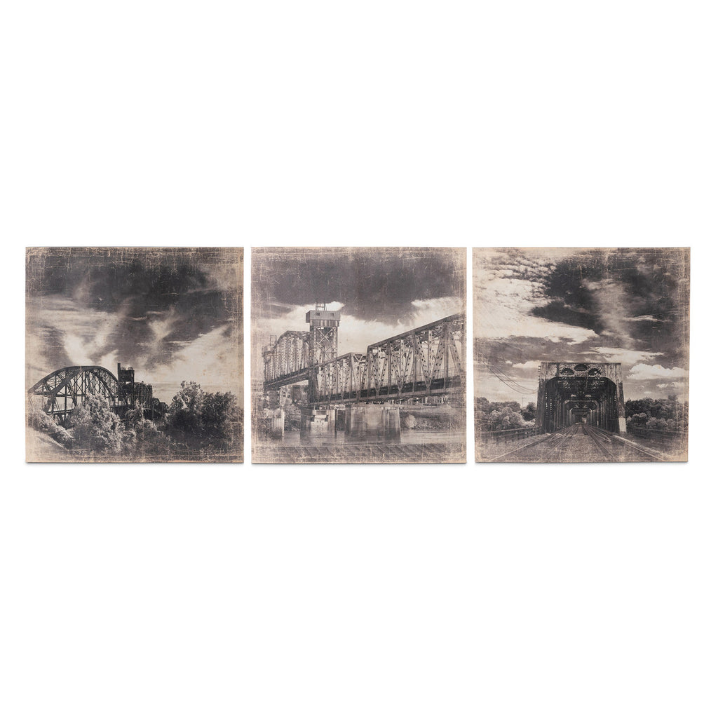 Arkansas Bridges Prints on Canvas - Bombay Mercantile