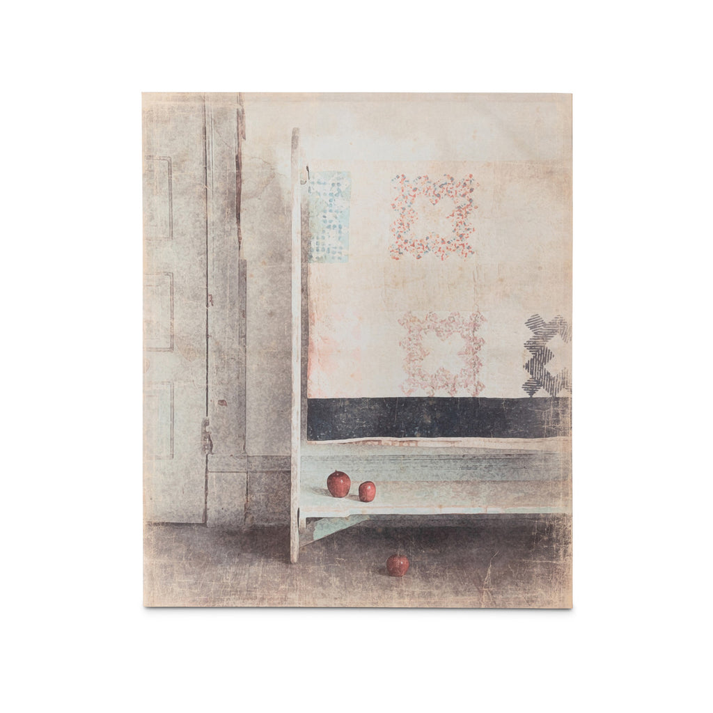 Patchwork Quilt Print on Canvas - Bombay Mercantile