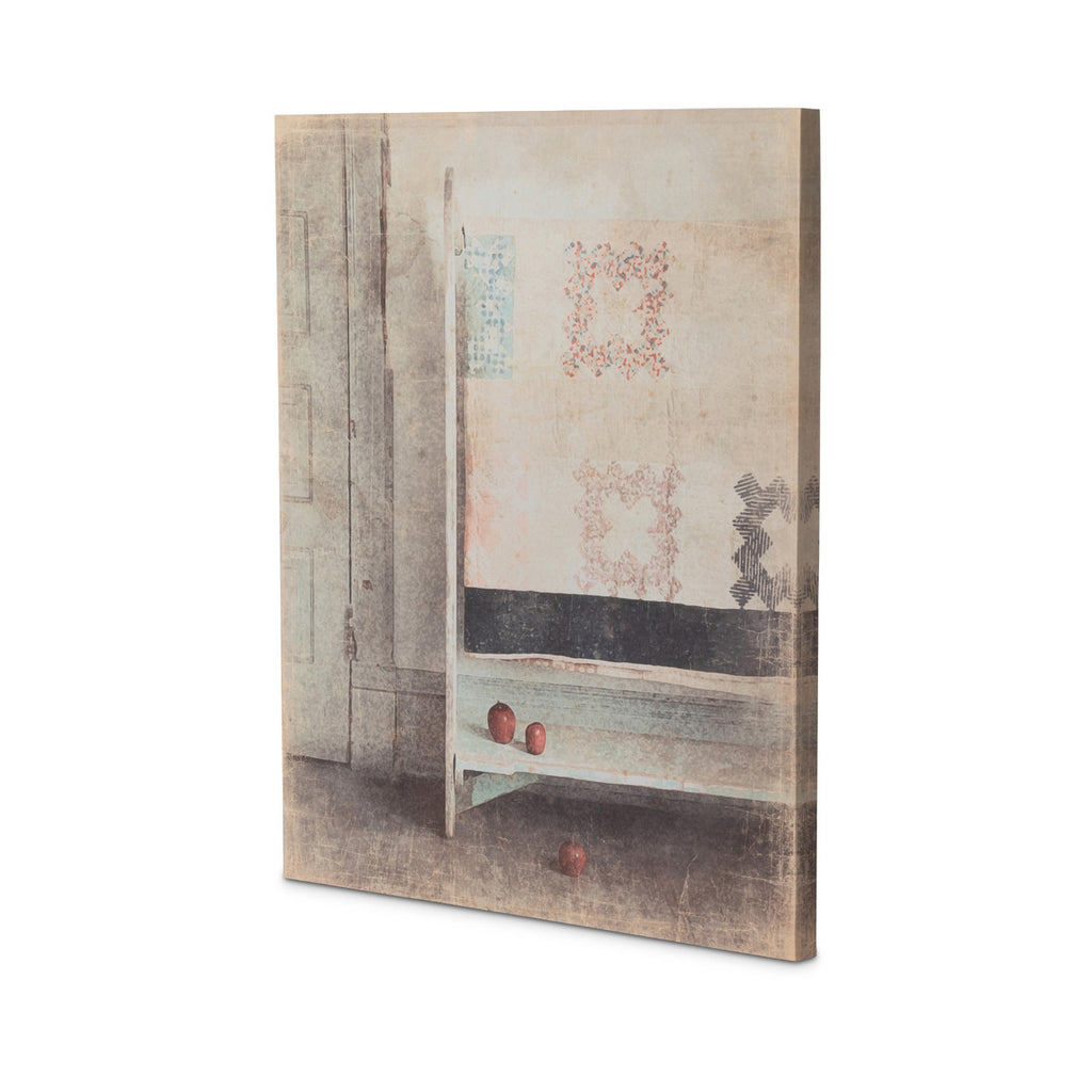 Patchwork Quilt Print on Canvas - Bombay Mercantile