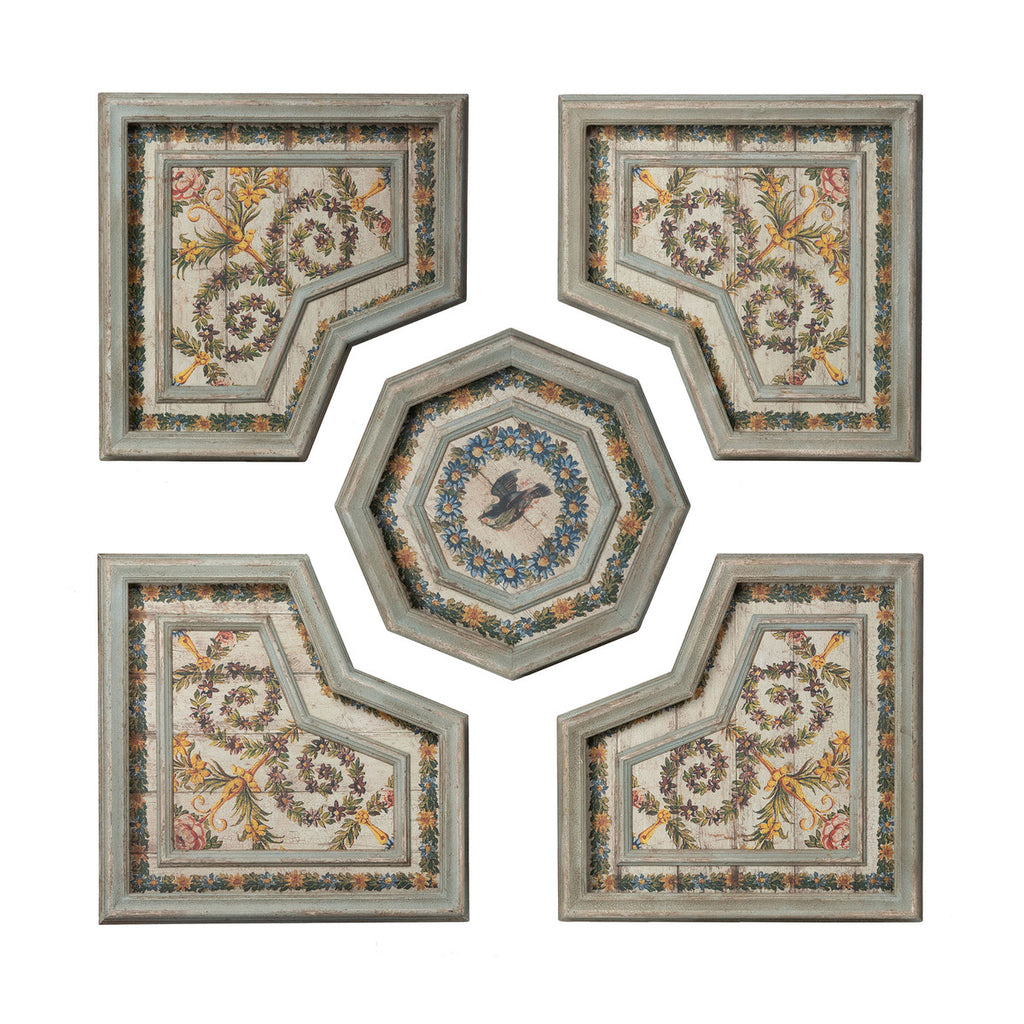 Flora Motif Pattern Tiles - Bombay Mercantile