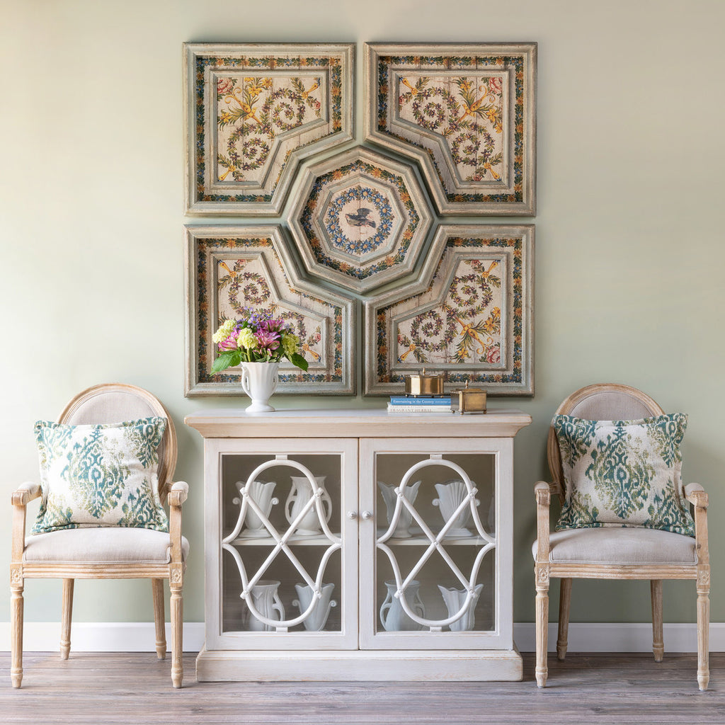 Flora Motif Pattern Tiles - Bombay Mercantile