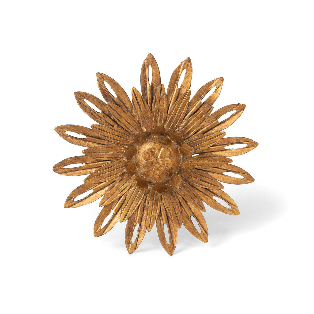 Aged Copper Wall Sunflower - Bombay Mercantile