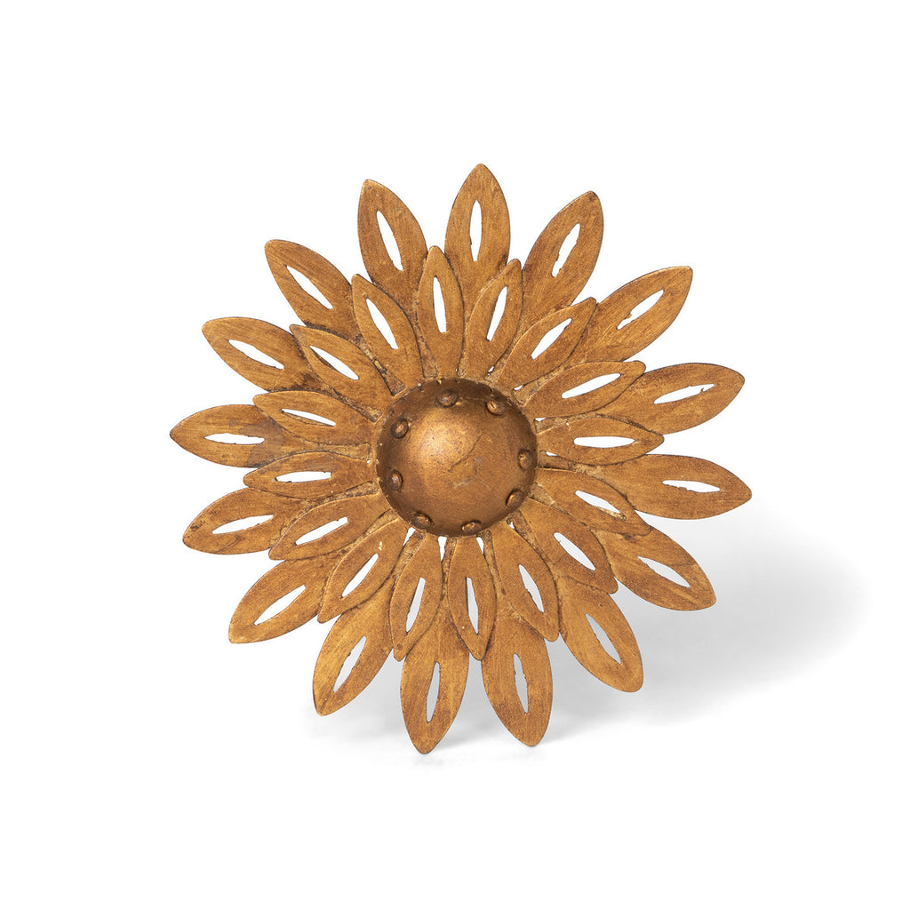 Aged Copper Wall Dahlia - Bombay Mercantile