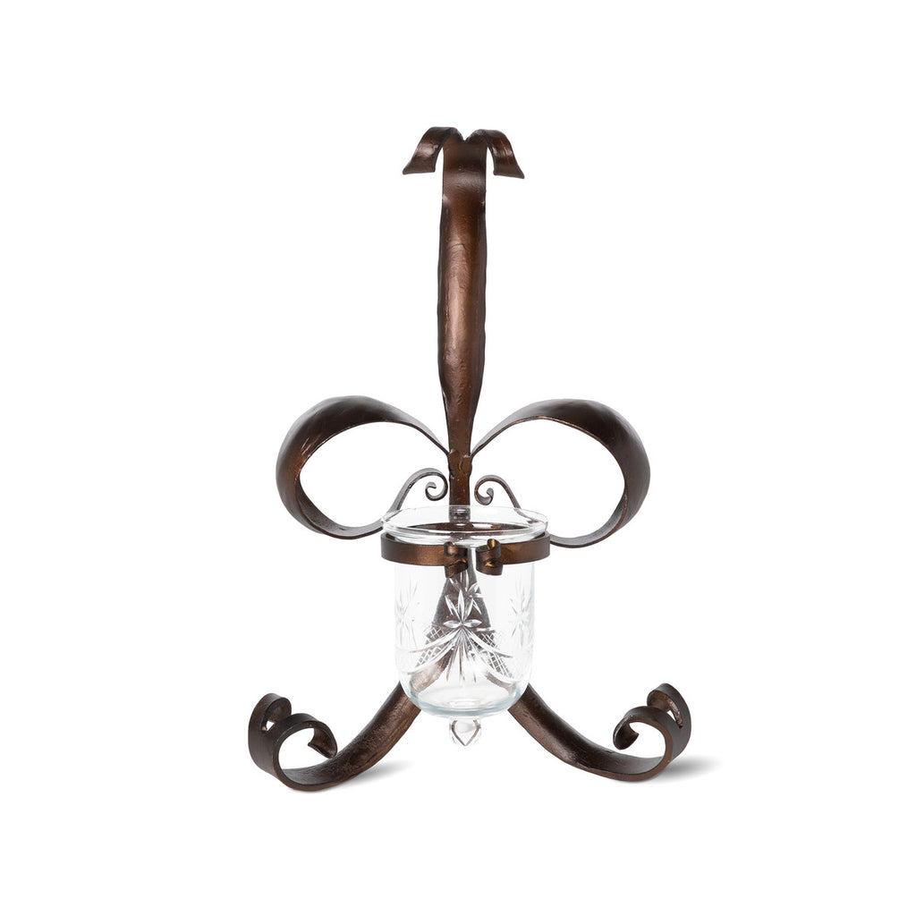 Fleur De Lis Wall Sconce - Bombay Mercantile