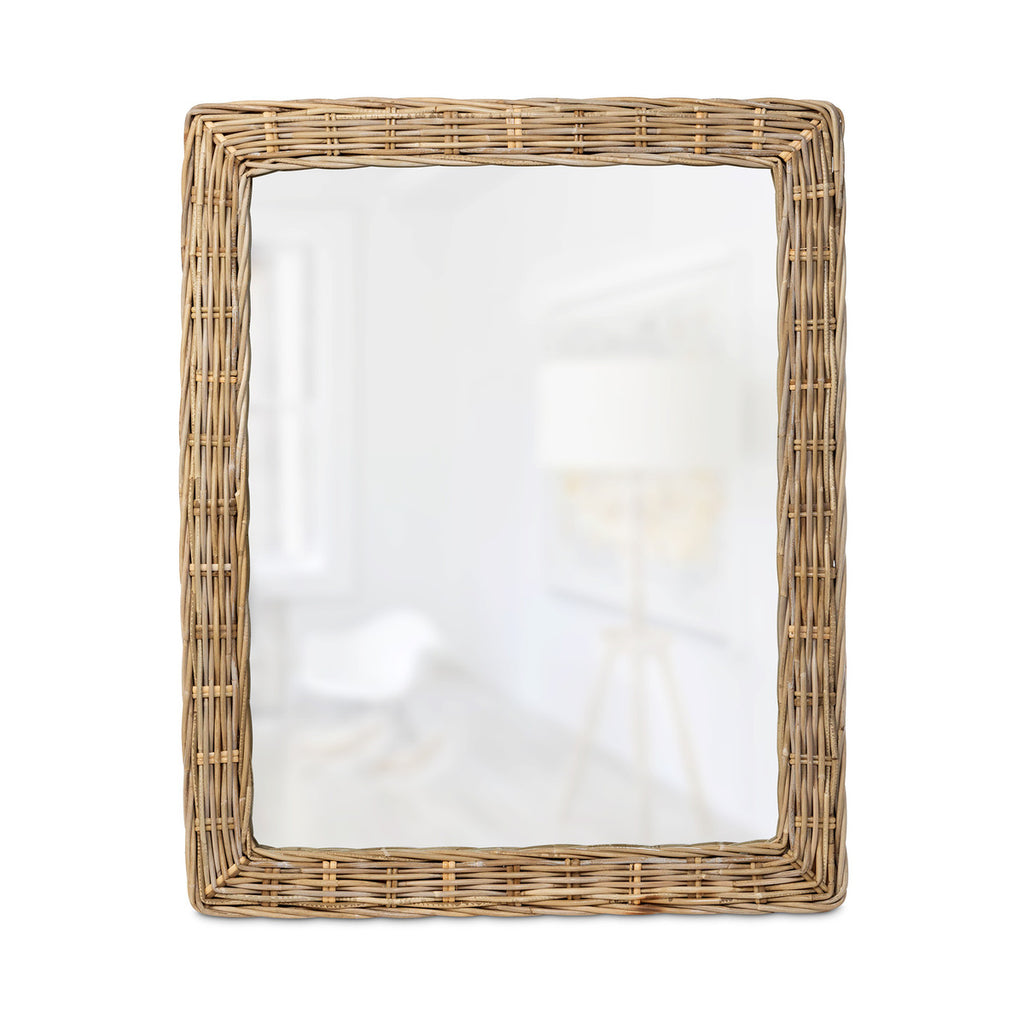 Muriel Rattan Mirror - Bombay Mercantile