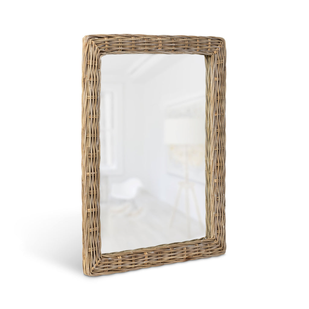 Muriel Rattan Mirror - Bombay Mercantile
