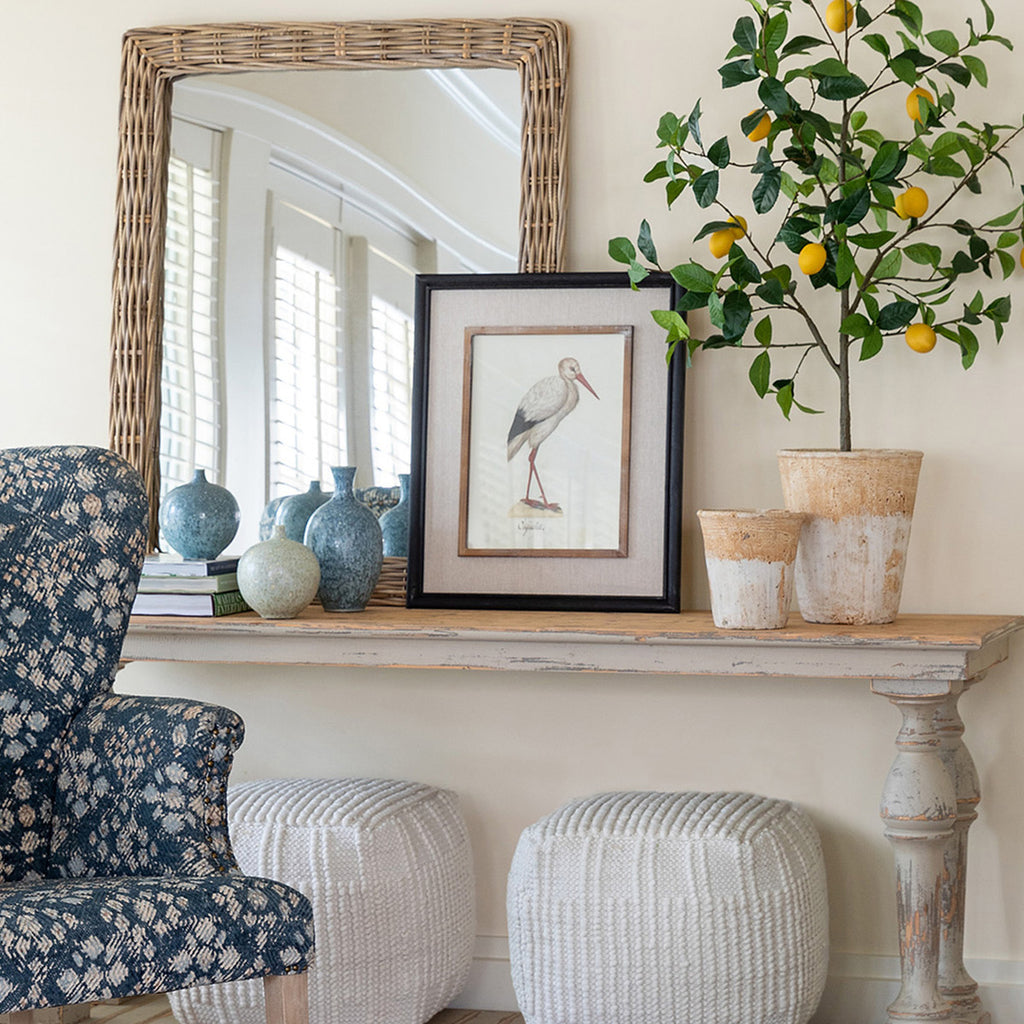 Muriel Rattan Mirror - Bombay Mercantile