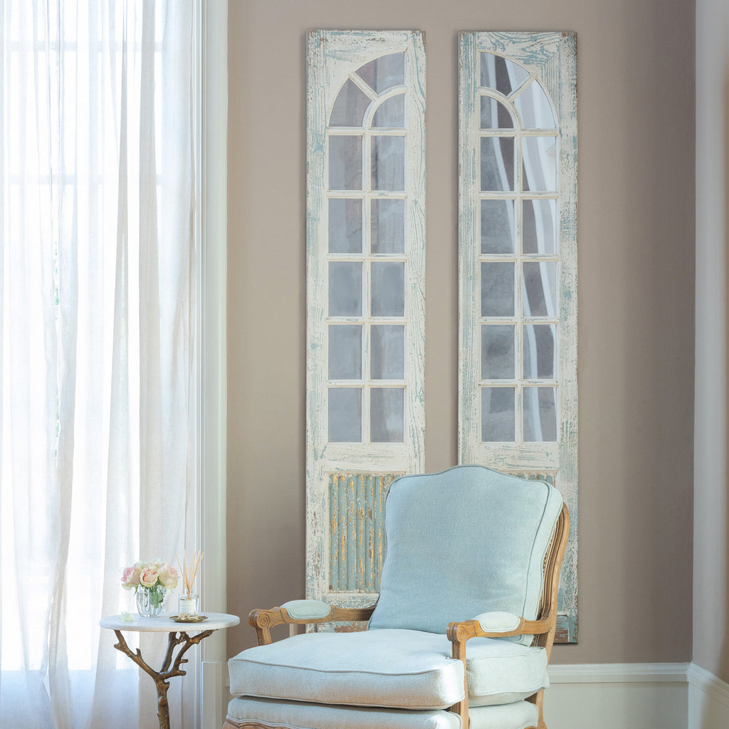 Mirrored Sidelights, Set of 2 - Bombay Mercantile