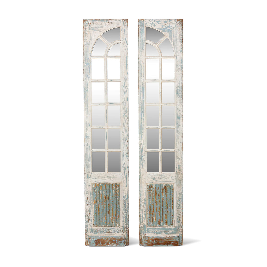 Mirrored Sidelights, Set of 2 - Bombay Mercantile