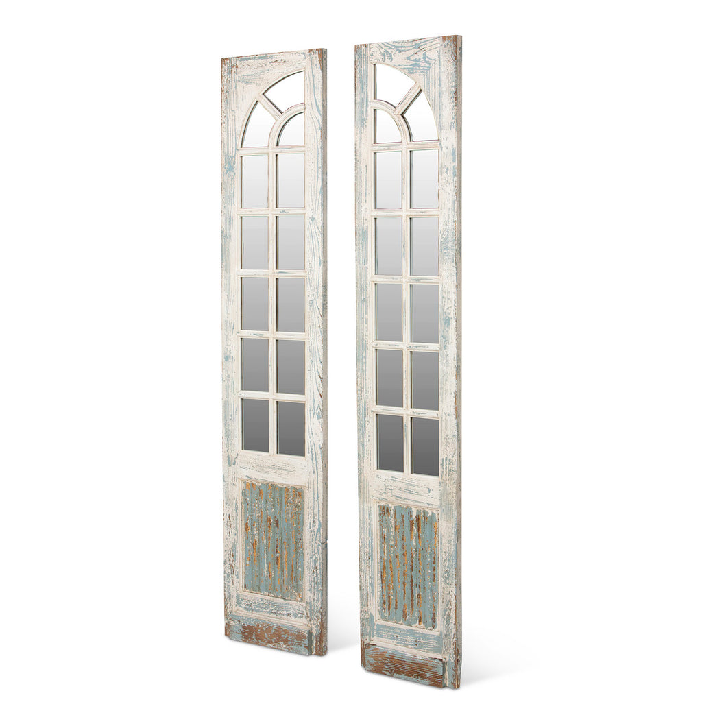 Mirrored Sidelights, Set of 2 - Bombay Mercantile