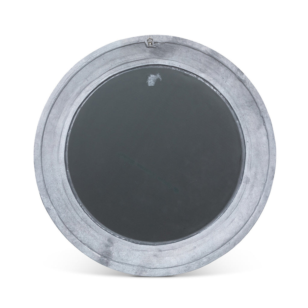 Hammered Pewter Portal Mirror - Bombay Mercantile
