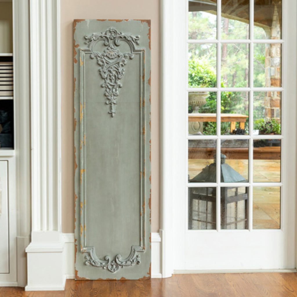 Aged Grey Wall Panel - Bombay Mercantile