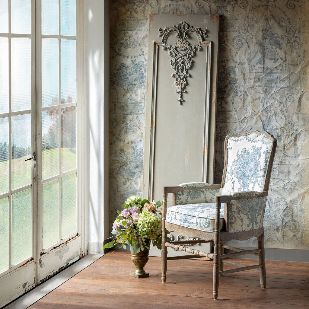 Aged Grey Wall Panel - Bombay Mercantile
