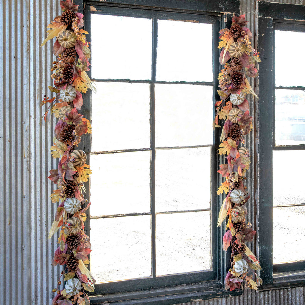 Farmhouse Autumn Garland - Bombay Mercantile