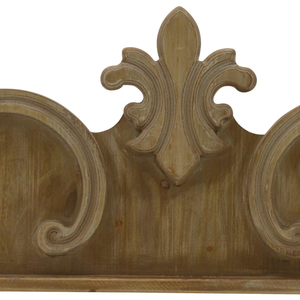 Wood Scroll Wall Decor - The Nifty Decor