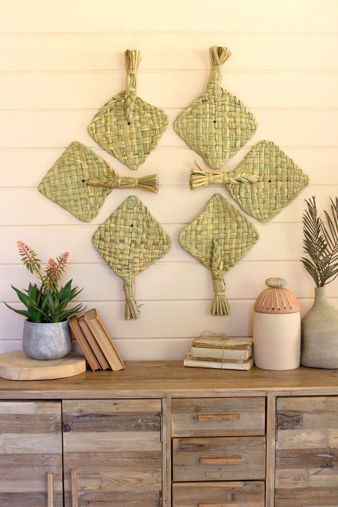 Seagrass fan - Bombay Mercantile
