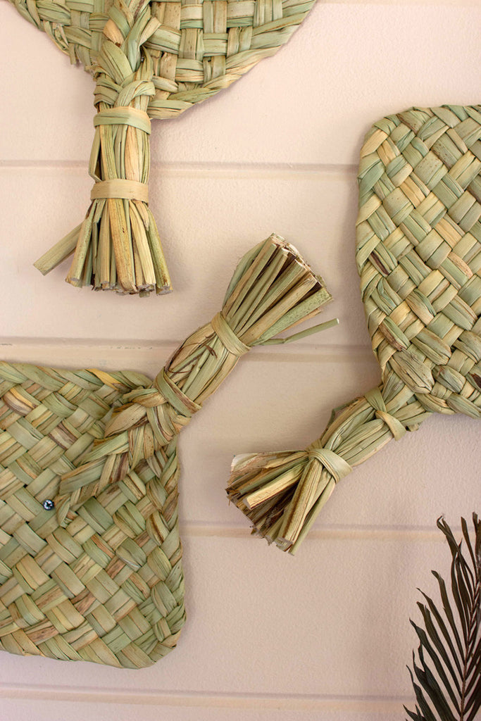 Seagrass fan - Bombay Mercantile
