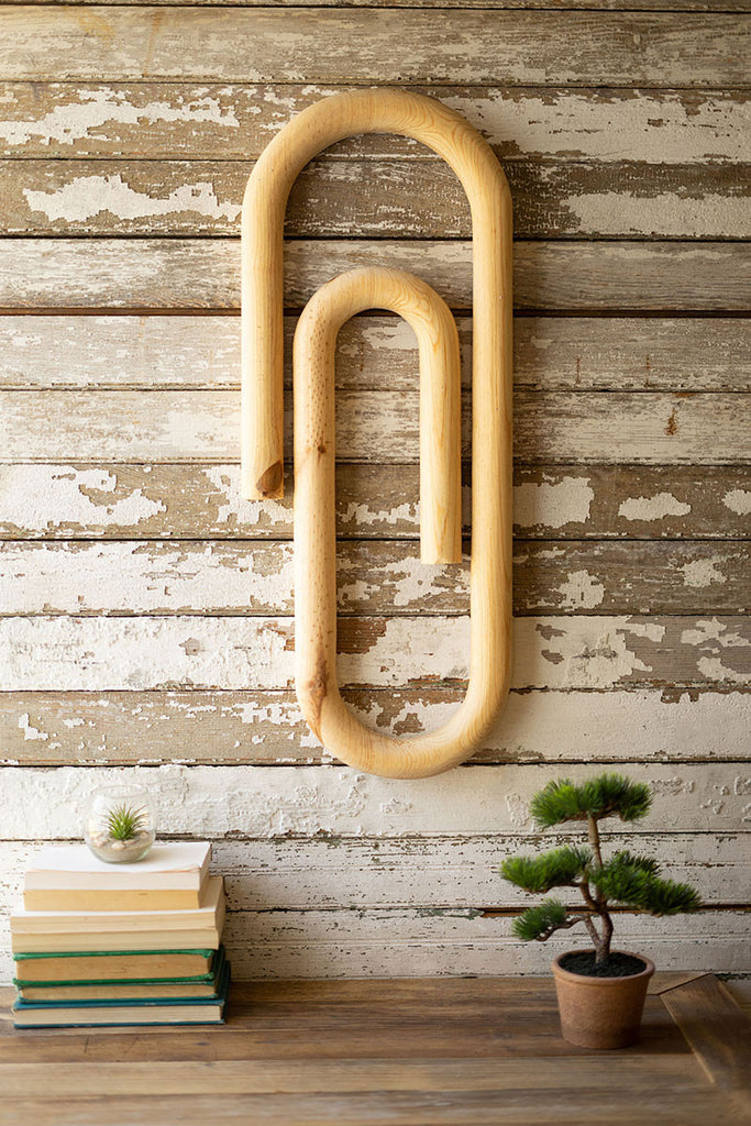 Paper clip wall hanging - The Nifty Decor