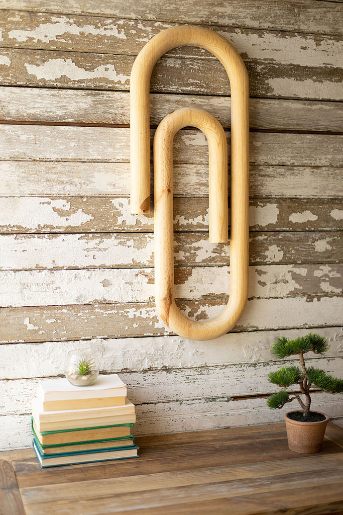 Paper clip wall hanging - The Nifty Decor