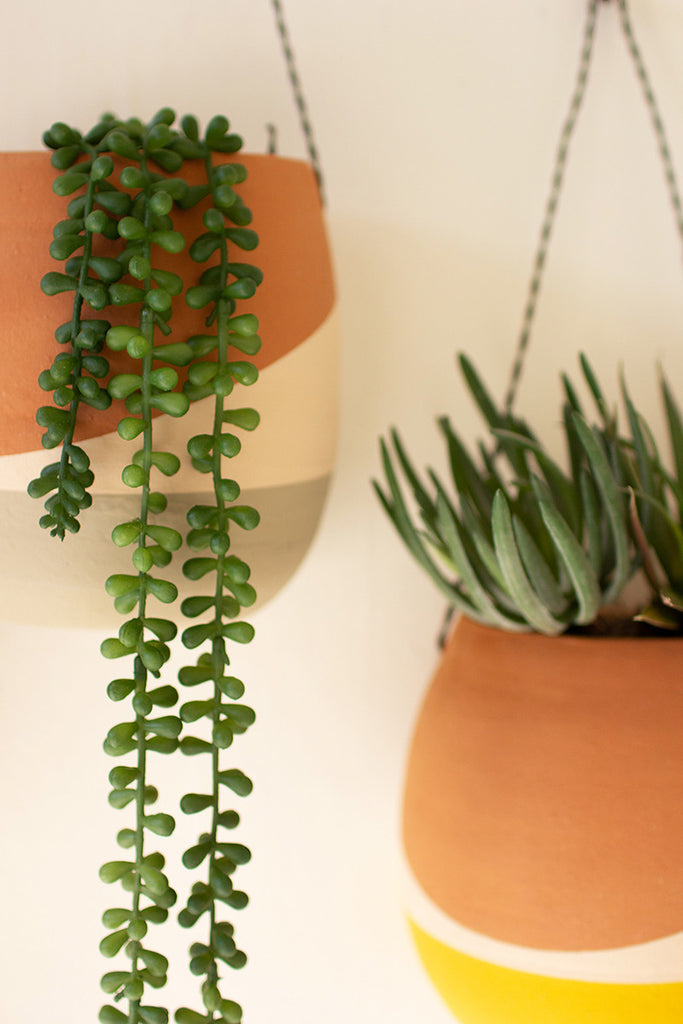 Wall pocket planters, set of 3 - The Nifty Decor