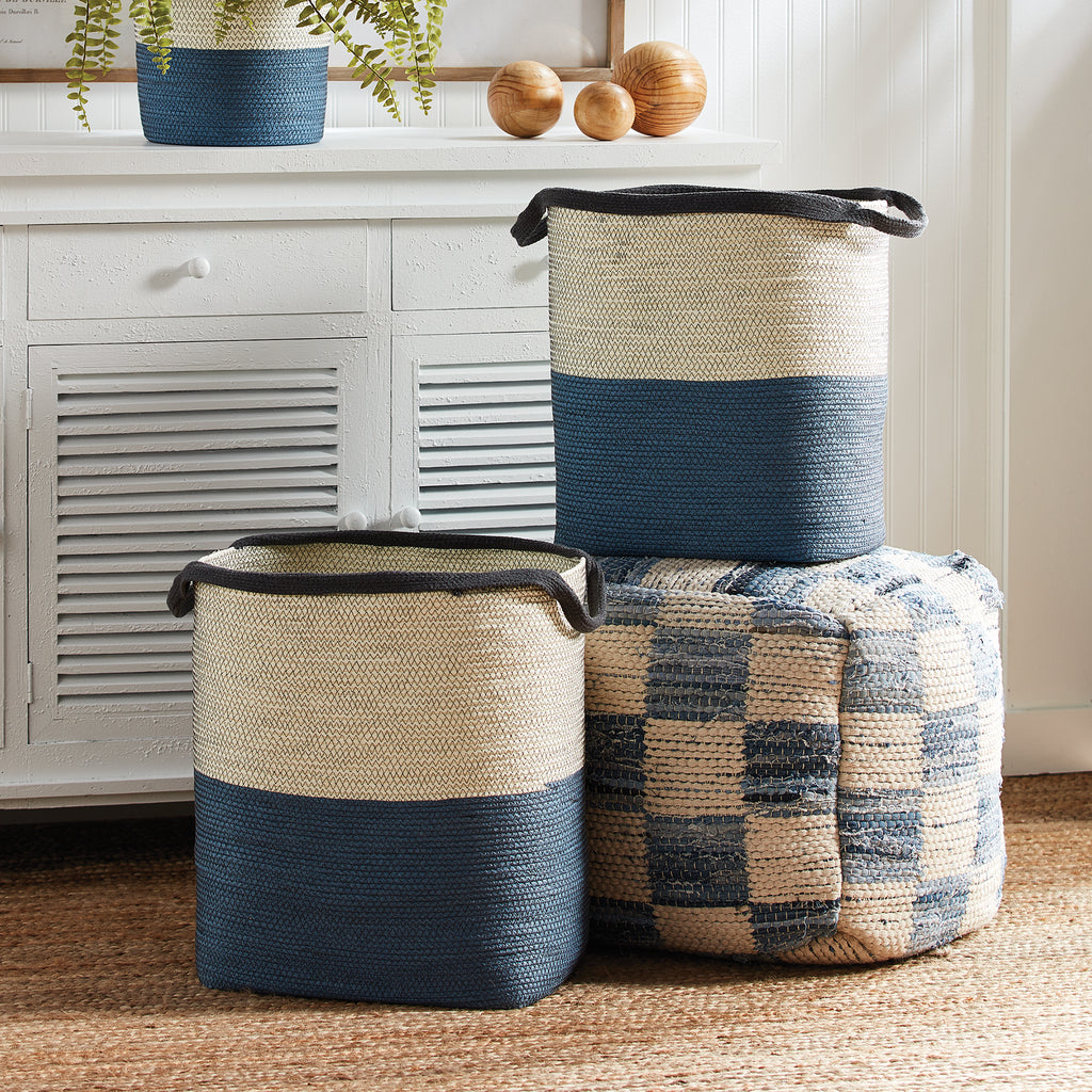 AYDEN BASKETS WITH HANDLES - The Nifty Decor