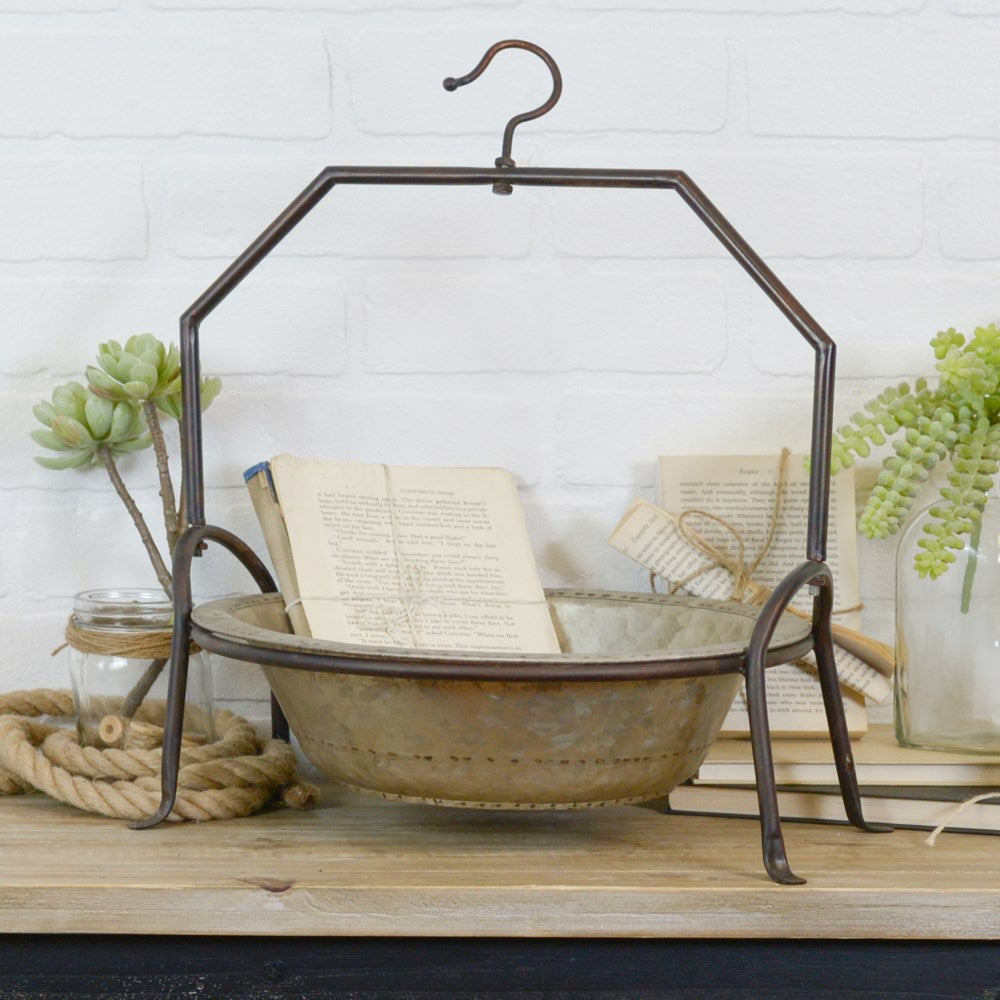 Metal Display Bowl - The Nifty Decor