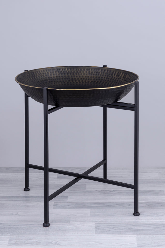 Iron Side table - Bombay Mercantile