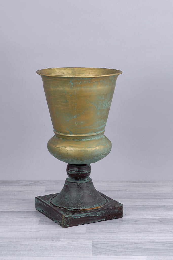 Iron Flower vase - Bombay Mercantile