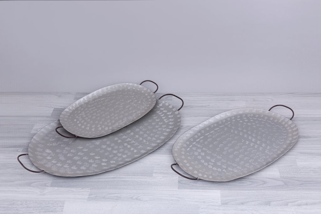 Coffee Table Tray Set of 3 - Bombay Mercantile