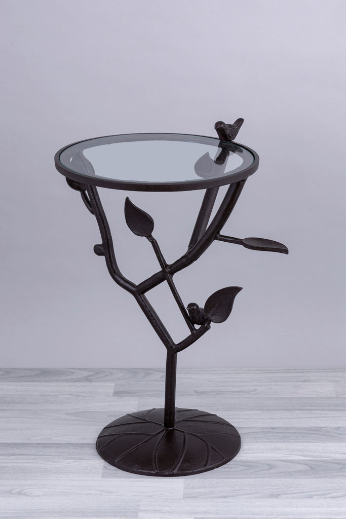 Branch and Bird stand Accent Table - Bombay Mercantile