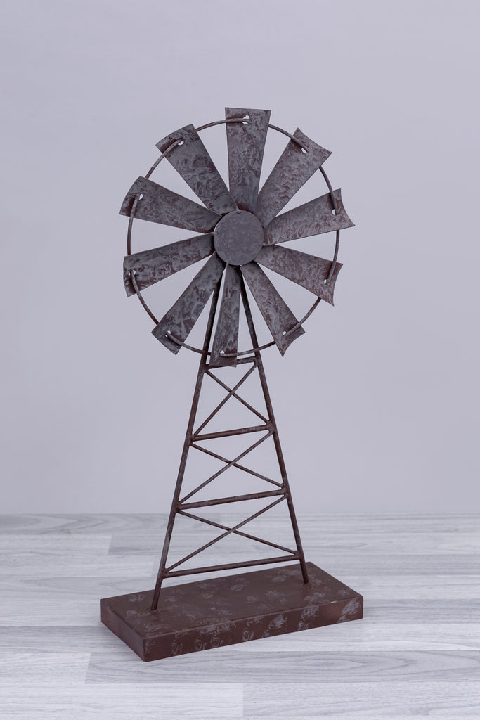 Windmill Sculpture Set of 2 - Bombay Mercantile