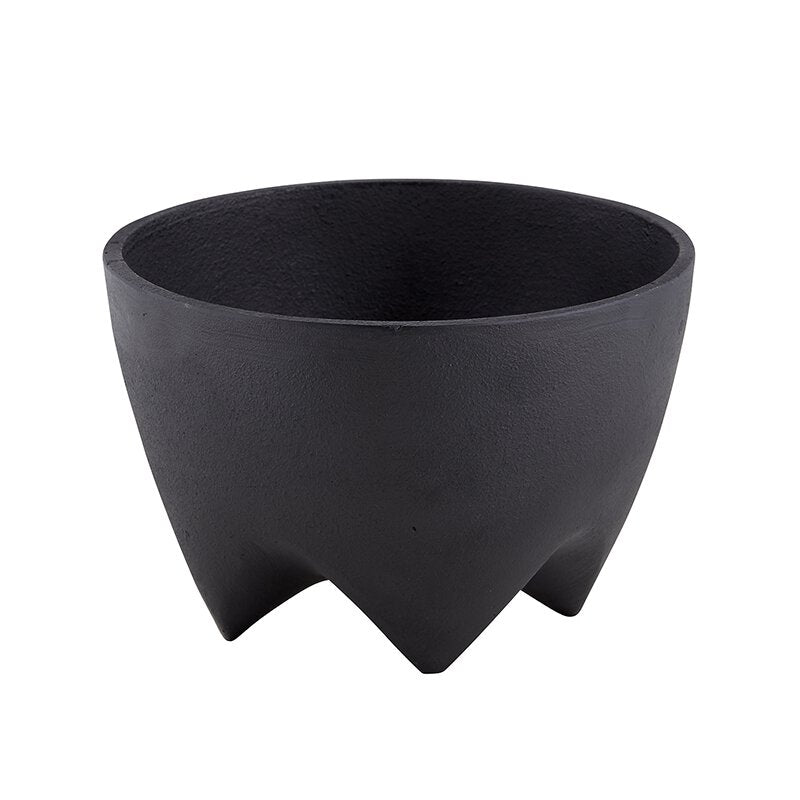 Footed Medium Cast Bowl, In increments of 2 - Bombay Mercantile