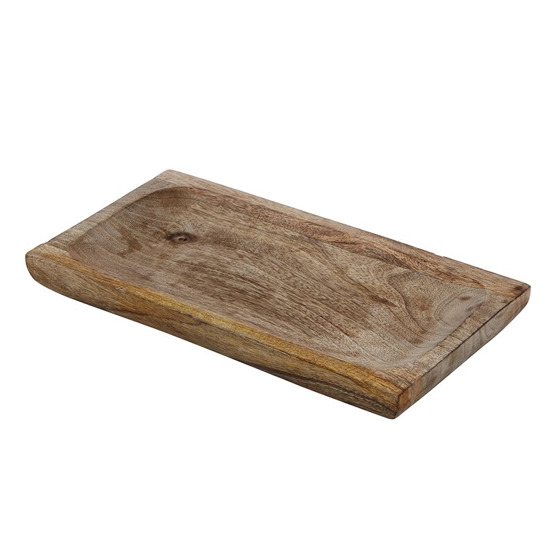 Square Tray - Wooden - Bombay Mercantile