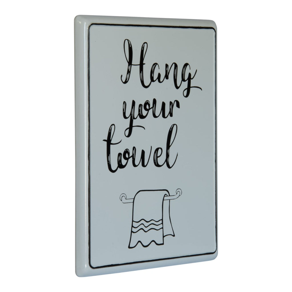 Metal sign " Hang" - Bombay Mercantile