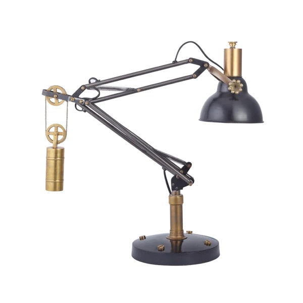Industrial Table Lamp Black - The Nifty Decor