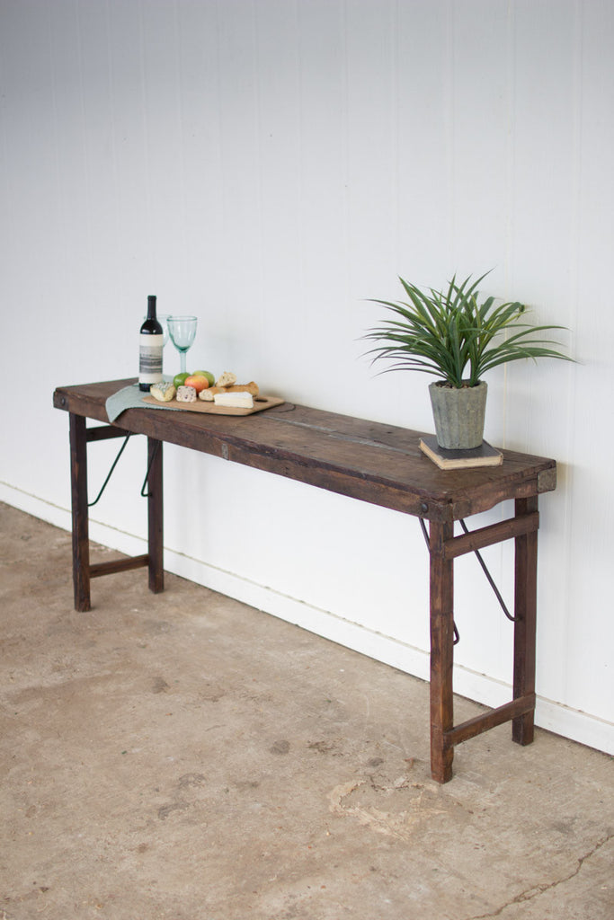 Antique console table - The Nifty Decor